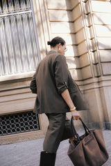 Shopper Bag Vuede in French Roast