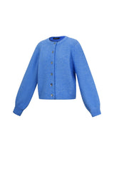 Strickjacke in Blau