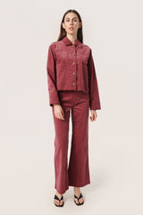 Jacke Jill in Burgundy
