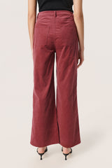 Hose Jill in Burgundy