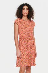 Kleid Gisla in Peach Bloom