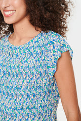 Kleid Gisla in Blue Small Bloom