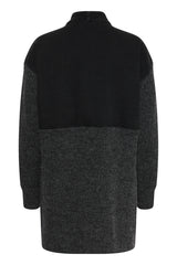 Cardigan Anke in Black Denim