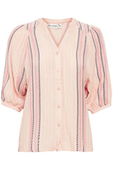 Bluse Eliza in Pink Striped