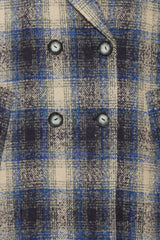 Mantel Haddie in Clematis Blue Check