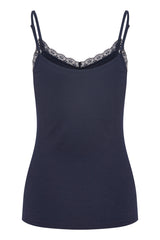 Spitzentop HIZAMOND in Blau