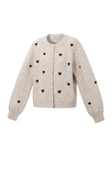 Herzi Cardigan in beige