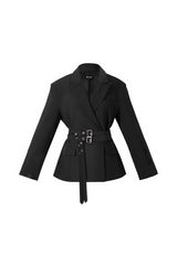 Blazer mit Taillengürtel