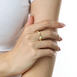 Ring Gulli Organic in Gold