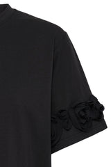 T-Shirt Rosanny in Black