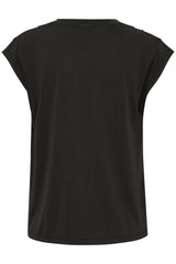 T- Shirt Lisken in Black
