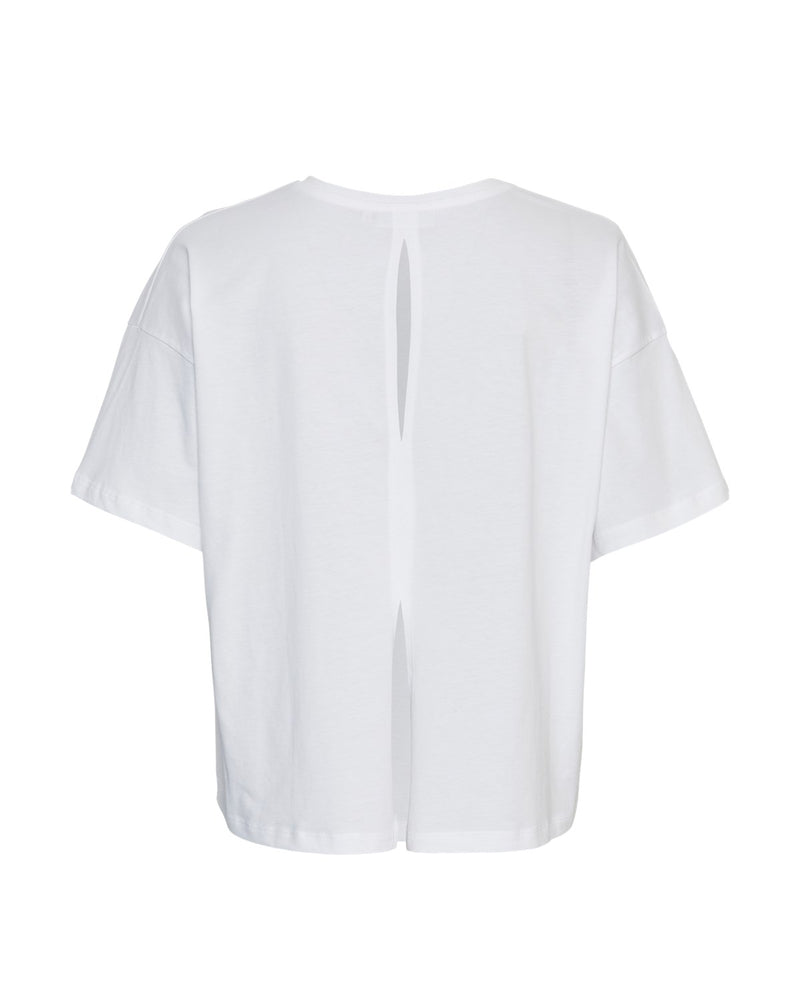 T- Shirt Airin Logan in Weiß
