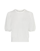 Kurzarm Pullover Sefika Rachelle in Weiß