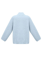 Strickjacke Winter Co-Ord Set in Baby Blue