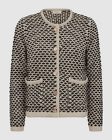 Cardigan Cotla in Moonbeam w. Black