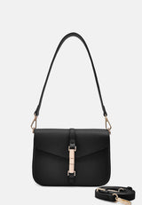 Crossbody Tasche Loviisa in Schwarz