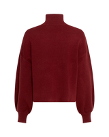 Mercy East M Pullover in Syrah