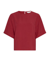T-Shirt Daria 2/4 in Rhubarb
