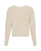 Cardigan Klaka in Oatmeal Melange