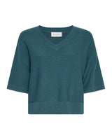 Pullover Thamira 2/4 V in Balsam
