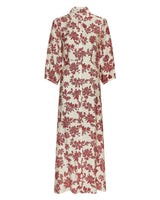 Maxikleid Vildana in Rhubarb Flower