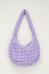Puffertasche XL in Lila