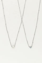 Kette Mother & Daughter in Silber