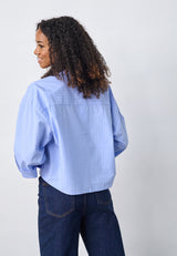 Shirt Emmett in Light Blue Stripes