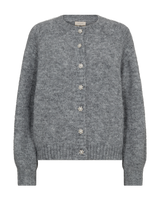 Cardigan Louisa in Medium Grey Melange