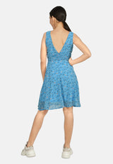 Kleid Gabbi in Blau