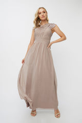 Abendkleid Oyster Crochet Maxi - SHILA