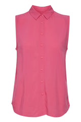 Bluse Main in Shocking Pink