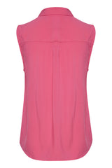 Bluse Main in Shocking Pink