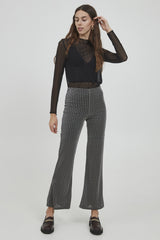 Glitzerhose Ilajsa in Black