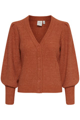 Cardigan Dusty in Pureed Pumpkin