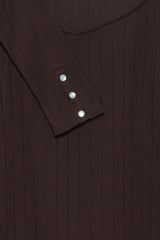 Pullover Gia in Coffee Bean