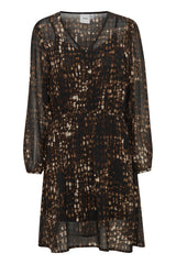 Kleid Raku in Coffee Bean