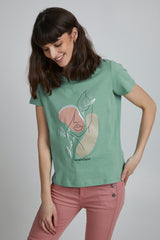 T-Shirt Fefresh in Grün