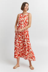 Kleid Sami von Fransa in Poinsettia Mix