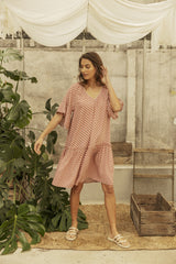 Kleid Sun in Peach Blossom Mix