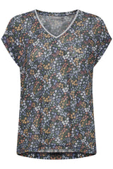 T- Shirt Vilma in Navy Blazer Mix