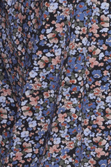 Bluse Flora in Dutch Blue Mix