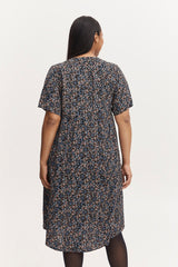 Kleid Flow in Dutch Blue