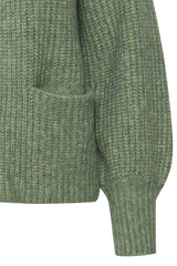 Cardigan Beverly in Loden Frost Green