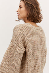 Pullover Karen in Silver Mink Melange
