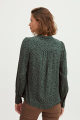 Bluse Alia in Jungle Green