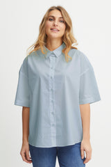 Bluse Zashirt in Cashmere Blue