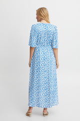 Kleid Nemma Long in Ultramarine