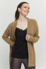 Cardigan Mirelle Short in Tannin Melange