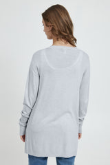 Long Cardigan Pimba in Kentucky Blue